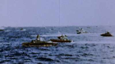 PREVIOUS ISLAND INVASIONS
CAUSED HEAVY CASUALTIES - The Pacific War in Color