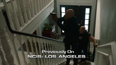 Previously on NCIS: Los Angeles...
DOJ Agent Lance Hamilton. - NCIS: Los Angeles