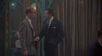 Prez, pay up for me
and take Gladys home, will you? - The Pajama Game
