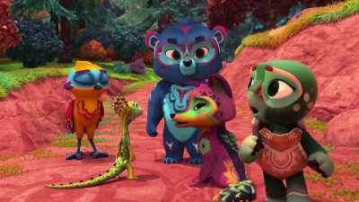 -Prickly, if you will.
-We'd better go see what's wrong. - Spirit Rangers