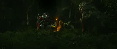 Primal Your friend will find peace hereThis is raw EnergonPrimal The valley is rich with itCould this revive BeeI'm sorry but in this state it is inertIt would take a great power to ignite itGreater than anything we have herespeaking Peruvian languageI - Transformers: Rise of the Beasts