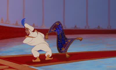 Prince Ali AbabwaOf course I'm delighted to meet youThis is my royal vizier Jafar He's delighted tooEcstatic - Aladdin