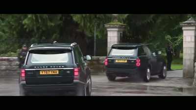 Prince William was driving
the lead vehicle himself - Andrew: The Problem Prince