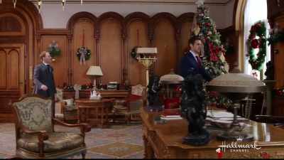 Princess Christina requested
that it be placed in here. - Christmas at the Palace