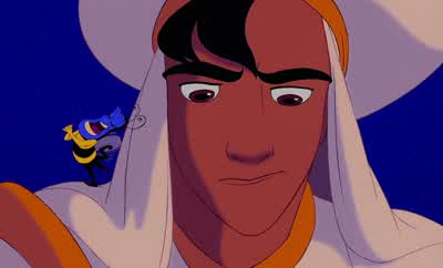 Ahem Uh Princess Jasmine You're veryWonderful magnificent gloriouspunctual PunctualPunctual SorryUh beautiful Nice recovery - Aladdin