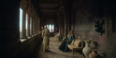 (Princess Rhaenys chuckles) - House of the Dragon