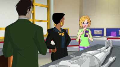 Principal Waller, I wanted to let you know that - DC Super Hero Girls: Intergalactic Games
