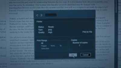 [ Printer whirs ] - Mr. Mercedes