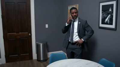 Priscilla: Apparently, Barry got
so mad at someone - Tyler Perry's The Oval