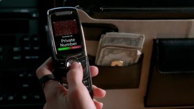 Private caller.
Can they track us on this thing? - Prison Break