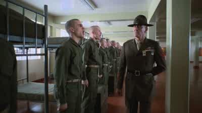 What's your name scumbag Sir private brown sirBullshit From now on you're private snowballDo you like that name Sir yes sirWell there's one thing that you won't like snowballThey don't serve fried chicken and watermelon0nn a daily basis in my mess hallSir - Full Metal Jacket
