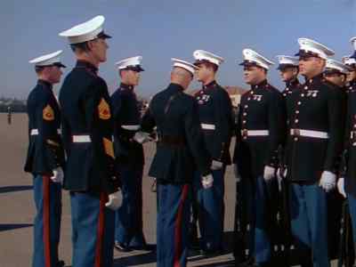 - Private Winters.
- I congratulate you. - To the Shores of Tripoli