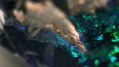 Prized for its dark colour, - Outback Opal Hunters