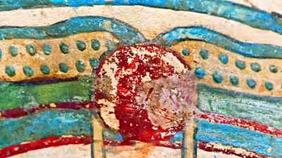 Prized for its yellow colour
orpiment was used widely - Tutankhamun: Secrets of the Tomb