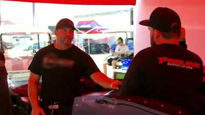 Probably a half a car length
behind. - Street Outlaws No Prep Kings Team Attack