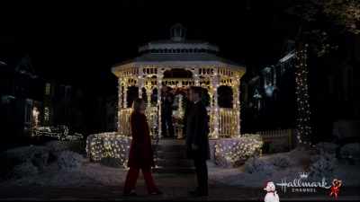 Probably, celebrating
her promotion, I imagine. - Christmas Wishes & Mistletoe Kisses