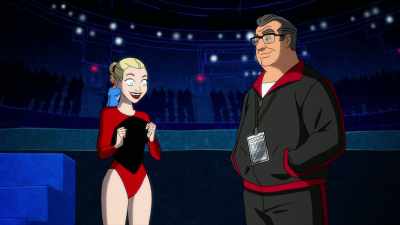 Probably go to the Olympics, - Harley Quinn