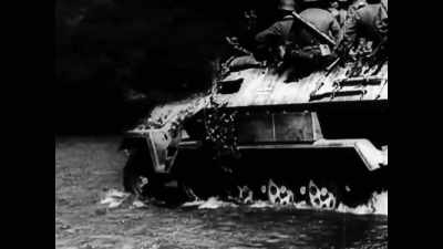Probably just with their rifles, - The Buildings That Fought Hitler