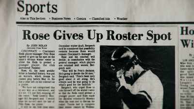 Probably not. - Charlie Hustle & the Matter of Pete Rose
