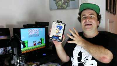 Probably the best Sonic
box art ever created. - Video Game Box Art: The Stories Behind the Covers