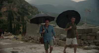 - Probably where the phrase,
"blowing smoke up - The Trip to Greece