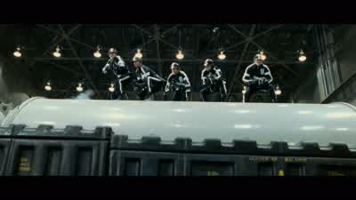 Probe destruction beginning in... - Austin Powers: International Man of Mystery