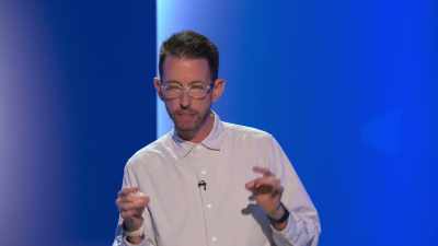Problem is, there's still people now
hoarding weapons - Neal Brennan: Blocks