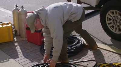 Problems like this one
have been plaguing - Sewer Divers