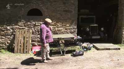 Processing pallets is all
about getting the best ones, - Escape to the Chateau: Make Do & Mend