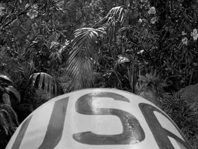 (Professor)
Don't make a noise.
Don't even breathe. - Gilligan's Island