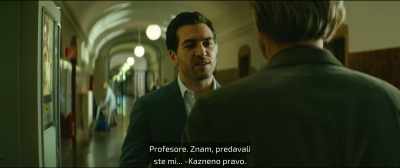 Professor...
I know, I had you in... - The Collini Case