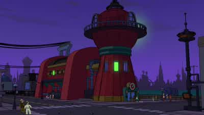 Professor: Planet Express crew, report to headquarters immediately! - Futurama