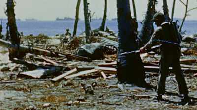 Progress is slow. - The Pacific War in Color