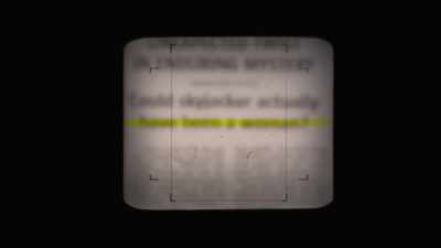 (projector clicking, whirring) - The Mystery of D.B. Cooper