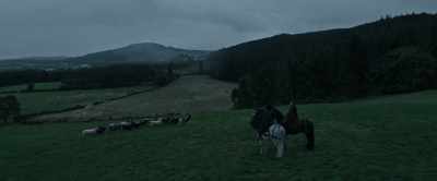 Property starts
at the river mouth - The Last Duel