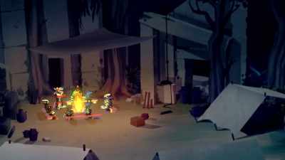 Prophecy had brought the Toa to Okoto. - Lego Bionicle: The Journey to One