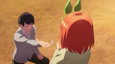Proposing before the dating - The Quintessential Quintuplets Movie