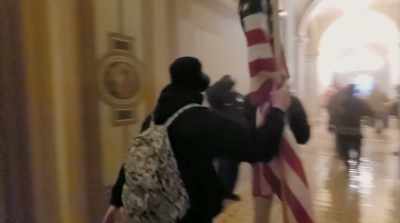 Protester:
Our house! Our house! - Four Hours at the Capitol