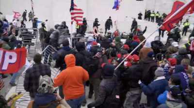 --Protester: Push now!
-(yelling) - Four Hours at the Capitol