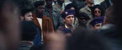 [protesters cheer] - Judas and the Black Messiah