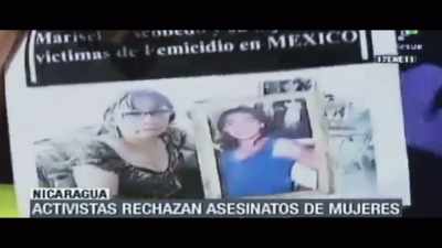 PROTESTERS CONDEMN FEMICIDES - The Three Deaths of Marisela Escobedo