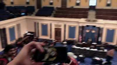 Protesters (shouting):
Yeah! Yeah! - Four Hours at the Capitol