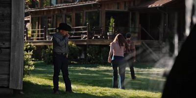 (PROTESTERS YELLING INDISTINCTLY) - Yellowstone