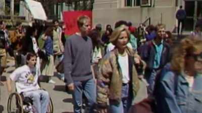 (PROTESTORS CHANTING) - Obama: In Pursuit of a More Perfect Union