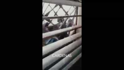 - (protestors shouting)
- (baby crying) - Night Is Not Eternal