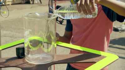 PROVING THE MYTH
THAT AN ARROW FLIES STRAIGHT - Mythbusters Jr.