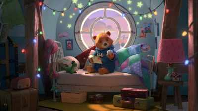 PS. I hope you enjoy
the enclosed snowball. - The Adventures of Paddington