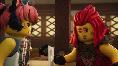 Psh! She's super powerful
but can't control her anger. - LEGO Ninjago: Dragons Rising