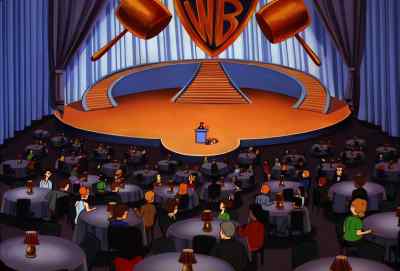 Psst!
Brain, this is it. - Pinky and the Brain