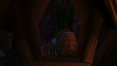 Psst. Nemo. Mmm... Nemo - Huh? - Suivez-moi. Follow me. - Finding Nemo